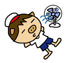 Expression story of nenemi and sabuo sticker #5540938