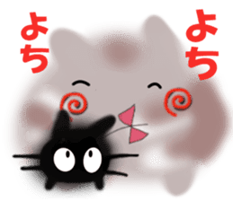 KIA'S lucky tortoise-shell cat/boy sticker #5541473
