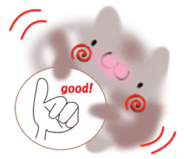 KIA'S lucky tortoise-shell cat/boy sticker #5541478