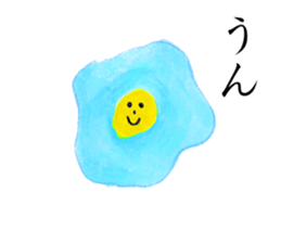 Happy & Thank you flower sticker #5541561