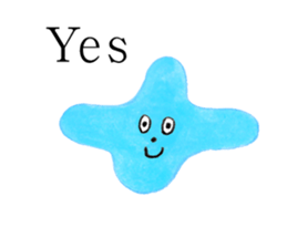 Happy & Thank you flower sticker #5541563