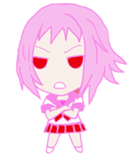 peach beautiful girl sticker #5542352