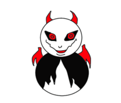 Funny snowman 01 sticker #5542568