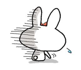 Pinko, the funny and cute bunny sticker #5542942