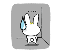 Pinko, the funny and cute bunny sticker #5542955