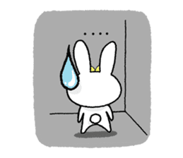 Pinko, the funny and cute bunny sticker #5542955