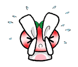 Pinko, the funny and cute bunny sticker #5542961