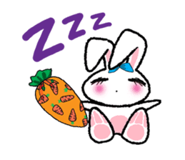 Pinko, the funny and cute bunny sticker #5542963