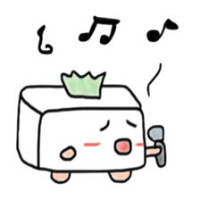 Tissue-chan sticker #5543629