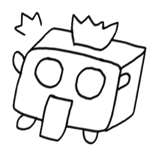 Tissue-chan sticker #5543638