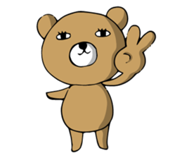 jito eyesof bear sticker #5544082