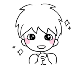 fancy free boy sticker #5544590