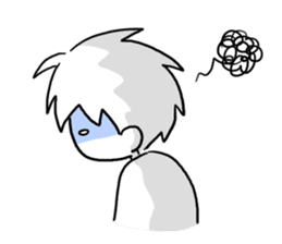 fancy free boy sticker #5544591