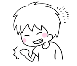 fancy free boy sticker #5544594