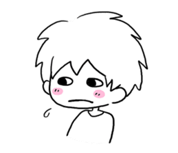 fancy free boy sticker #5544597