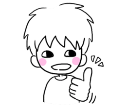 fancy free boy sticker #5544601