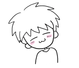 fancy free boy sticker #5544604