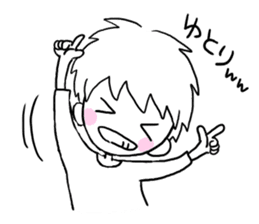 fancy free boy sticker #5544609