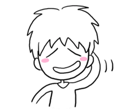 fancy free boy sticker #5544611