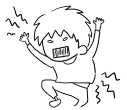 fancy free boy sticker #5544612