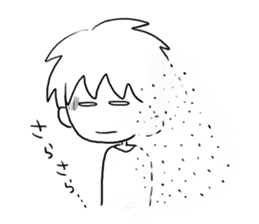 fancy free boy sticker #5544616