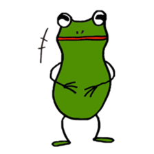 Alien from frog sticker #5544903