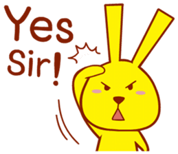 Hunny Bunny (English) sticker #5545500