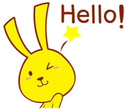 Hunny Bunny (English) sticker #5545502