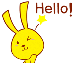 Hunny Bunny (English) sticker #5545502