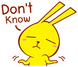 Hunny Bunny (English) sticker #5545505