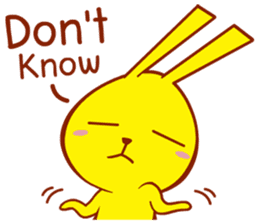 Hunny Bunny (English) sticker #5545505