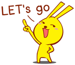 Hunny Bunny (English) sticker #5545510