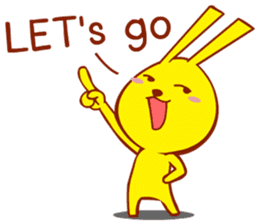 Hunny Bunny (English) sticker #5545510