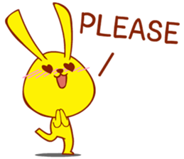 Hunny Bunny (English) sticker #5545518