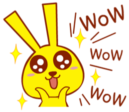 Hunny Bunny (English) sticker #5545521