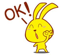 Hunny Bunny (English) sticker #5545522