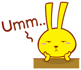 Hunny Bunny (English) sticker #5545532