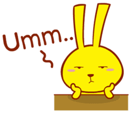 Hunny Bunny (English) sticker #5545532