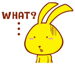 Hunny Bunny (English) sticker #5545533