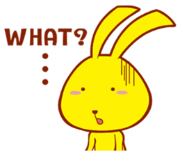 Hunny Bunny (English) sticker #5545533
