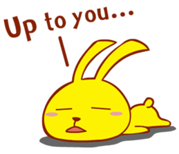 Hunny Bunny (English) sticker #5545534