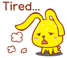 Hunny Bunny (English) sticker #5545536