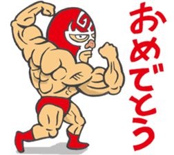 professional wrestler kurukuruman3 sticker #5545540