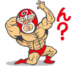 professional wrestler kurukuruman3 sticker #5545545
