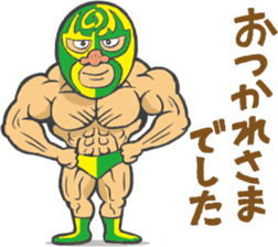 professional wrestler kurukuruman3 sticker #5545546