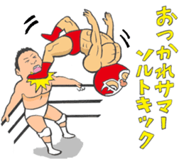 professional wrestler kurukuruman3 sticker #5545559