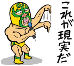 professional wrestler kurukuruman3 sticker #5545564