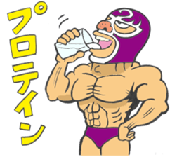 professional wrestler kurukuruman3 sticker #5545574