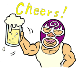 professional wrestler kurukuruman3 sticker #5545577