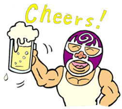 professional wrestler kurukuruman3 sticker #5545577